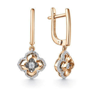 Серьги из золота с бриллиантами