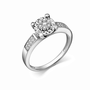 Кольцо из золота с бриллиантами