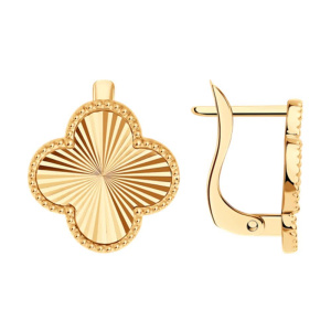 Серьги из золота