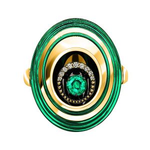 Кольцо из золота Premium