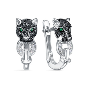 Серьги из золота с бриллиантами