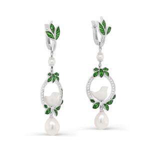 Серьги из серебра