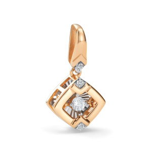 Подвеска из золота с бриллиантами