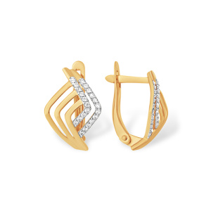 Серьги из золота