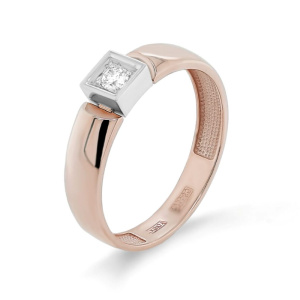 Кольцо из золота с бриллиантами