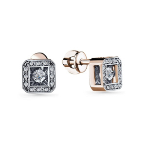 Серьги из золота с бриллиантами