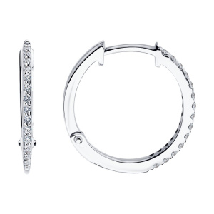 Серьги из золота с бриллиантами