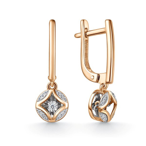 Серьги из золота с бриллиантами