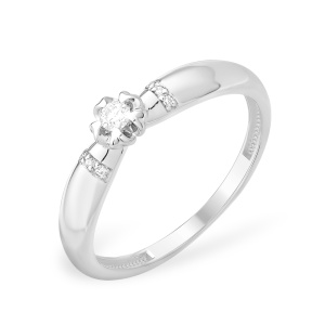 Кольцо из золота с бриллиантами