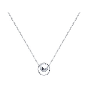 Колье из серебра