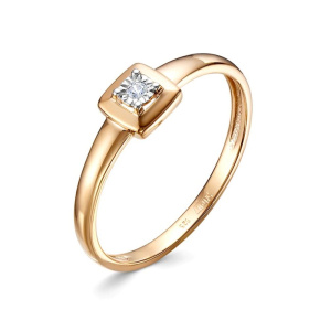 Кольцо из золота с бриллиантами