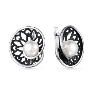 Серьги из серебра