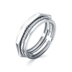 Кольцо из золота с бриллиантами