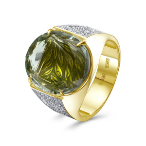 Кольцо из золота Premium