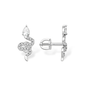 Серьги из серебра