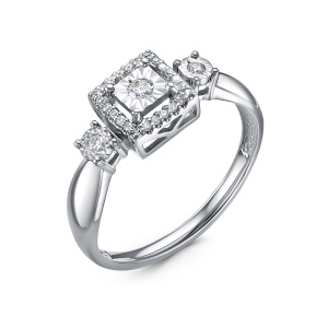 Кольцо из золота с бриллиантами