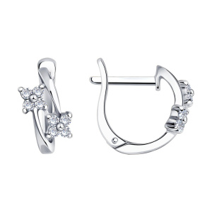 Серьги из серебра