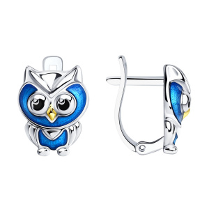 Серьги из серебра