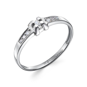 Кольцо из золота с бриллиантами