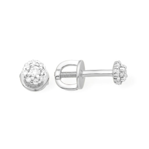 Серьги из золота с бриллиантами
