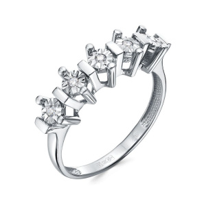 Кольцо из золота с бриллиантами