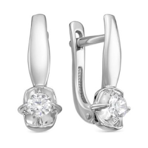 Серьги из золота с бриллиантами