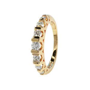 Кольцо из золота с бриллиантами