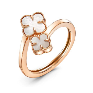 Кольцо из золота с полудрагоценными вставками