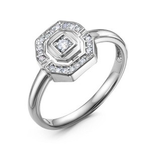 Кольцо из золота с бриллиантами