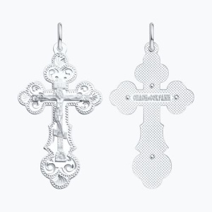 Крест из серебра