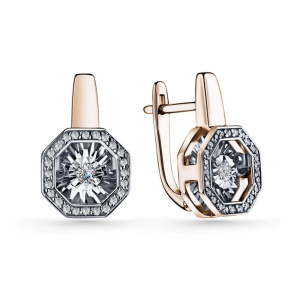 Серьги из золота с бриллиантами