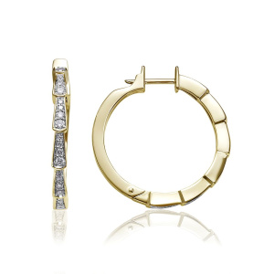 Серьги из золота Premium