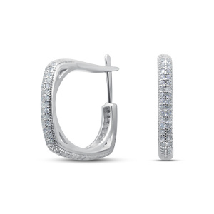 Серьги из серебра