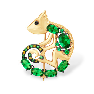 Брошь из золота