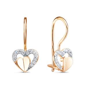 Серьги из золота