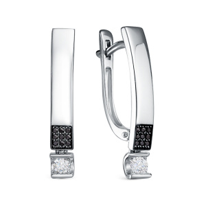 Серьги из золота с бриллиантами