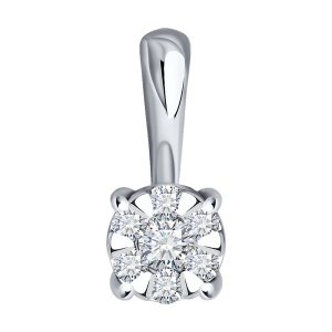 Подвеска из золота с бриллиантами