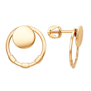 Серьги из золота