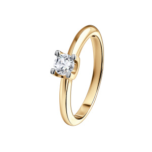 Кольцо из золота с бриллиантами