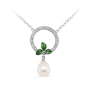 Колье из серебра