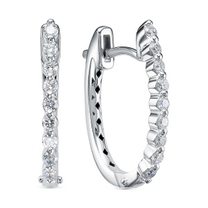 Серьги из золота с бриллиантами