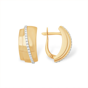 Серьги из золота