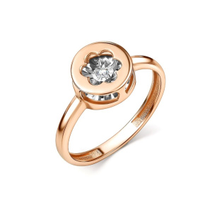 Кольцо из золота с бриллиантами