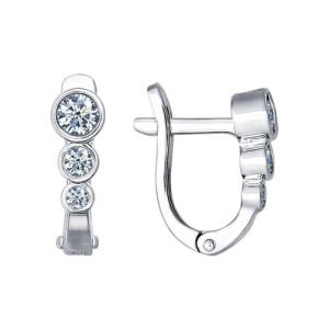 Серьги из серебра