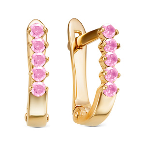 Серьги из золота