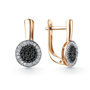 Серьги из золота с бриллиантами