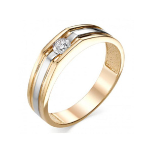 Печатка из золота с драгоценными вставками