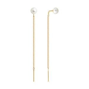 Серьги из золота с полудрагоценными вставками