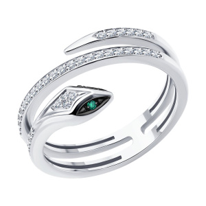 Кольцо из золота с бриллиантами