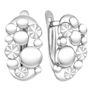 Серьги из серебра